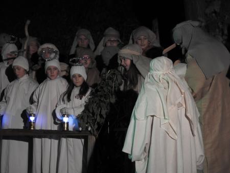 Utrinki iz druge uprizoritve predstave Božična noč, odigrane 5.1.2019 37